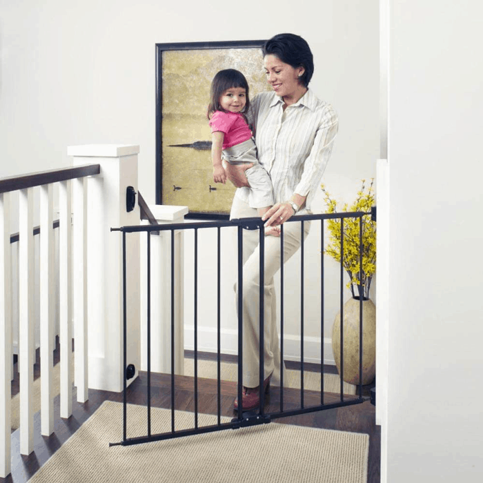 Best baby gate for top of stairs with only one wall