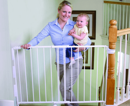 best pressure mounted baby gates for stairs