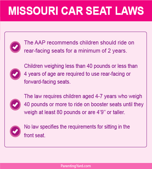 Missouri Car Seat Laws