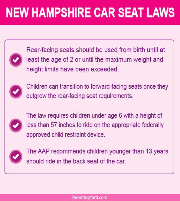 New Hampshire Car Seat Laws