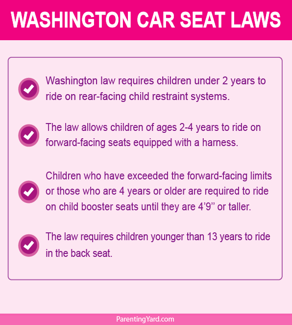 Washington Car Seat Laws
