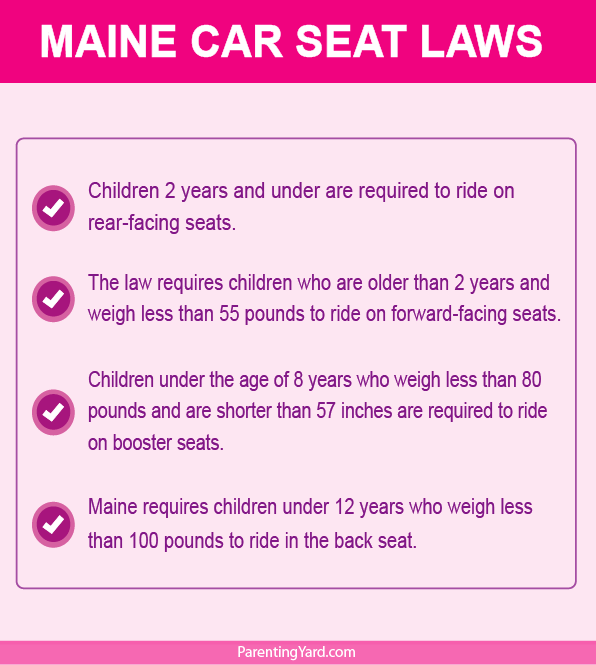 Maine Car Seat Laws