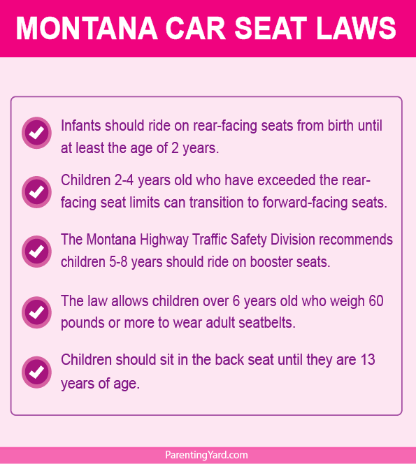 Montana Car Seat Laws