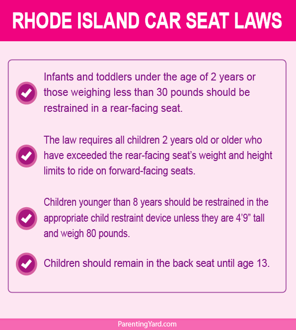 Rhode Island Car Seat Laws