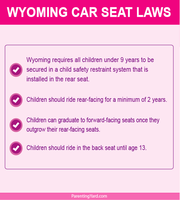 Wyoming Car Seat Laws