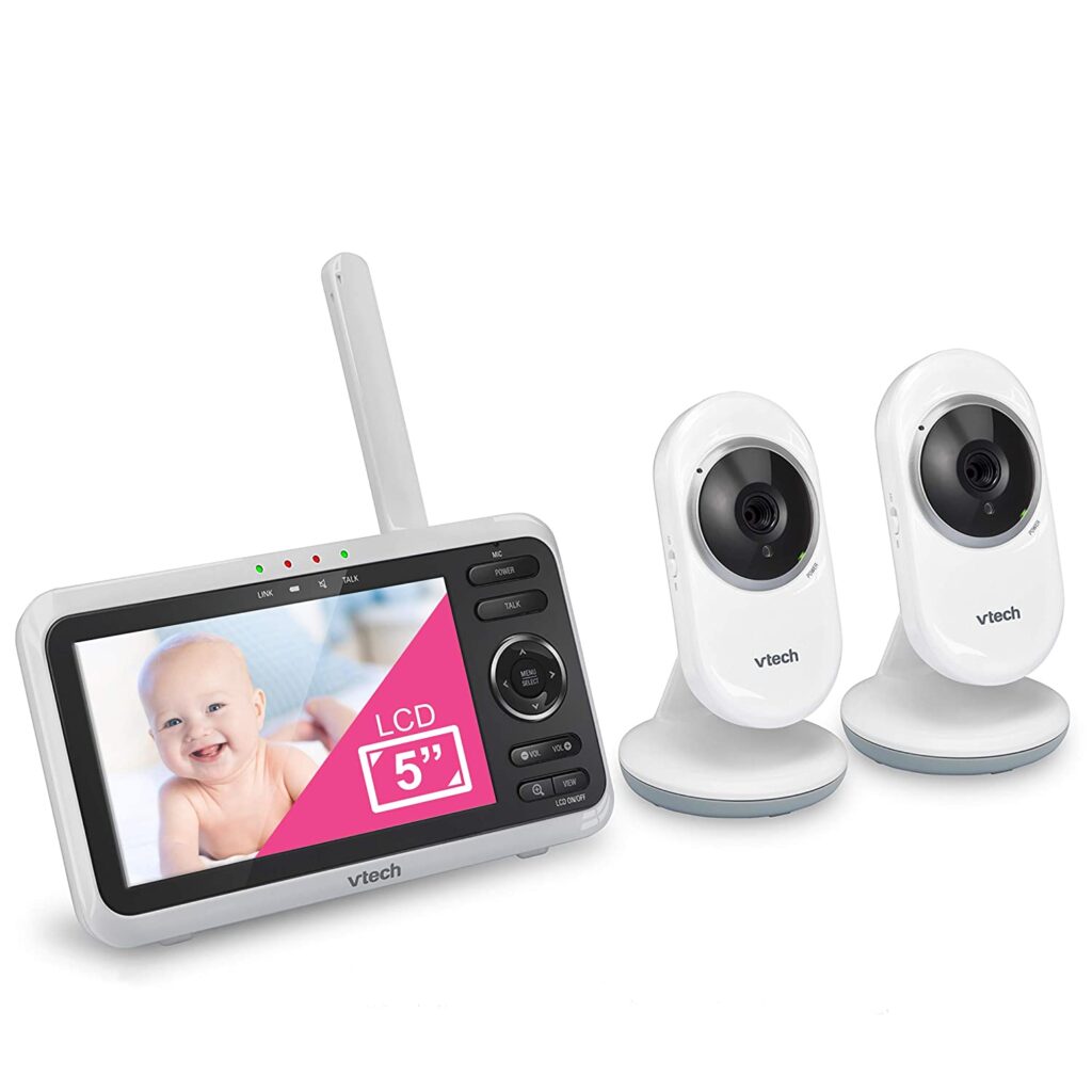 Best 2 camera baby monitor with split-screen